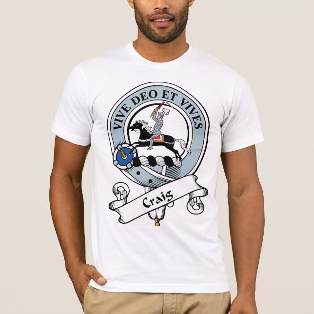 Craig-Clan-Abzeichen T-Shirt (Vorderseite)