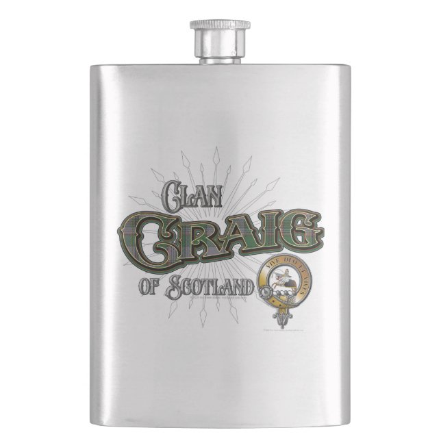Craig Clan Flachmann (Vorderseite)