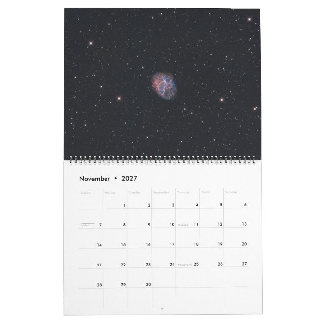 Craig Patterson Astrophotographie Kalender (Nov 2027)