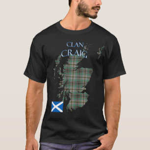 Craig Scottish Clan Tartan Scotland T-Shirt