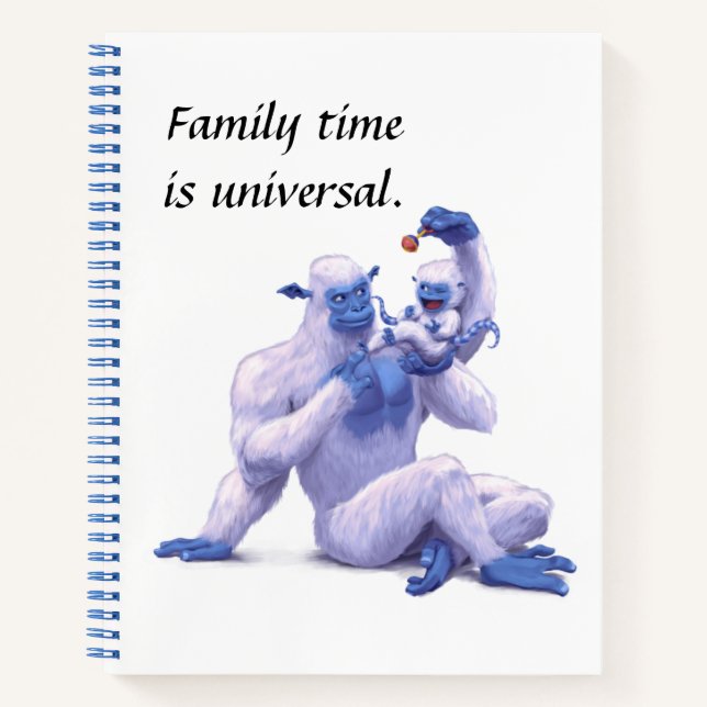 Craig und Ellie Notebook Notizbuch (Vorderseite)