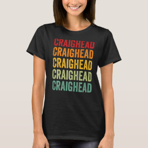 Craighead Landkreis Arkansas Rainbow Text T-Shirt