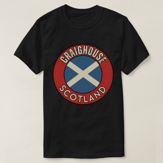 Craighouse, Schottland T-Shirt (Design vorne)