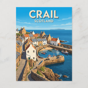 Crail Schottland Postkarte