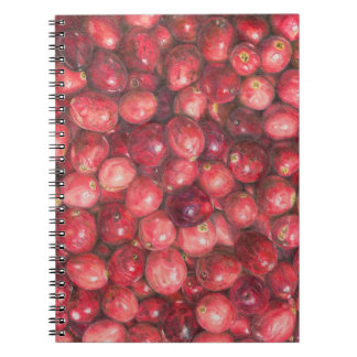 Cranberries Still Life Notizblock