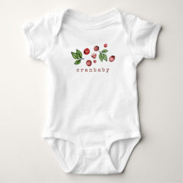Cranberry Baby Bodysuit Wassercolor Strampler
