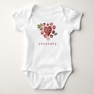 Cranberry Baby Strampler