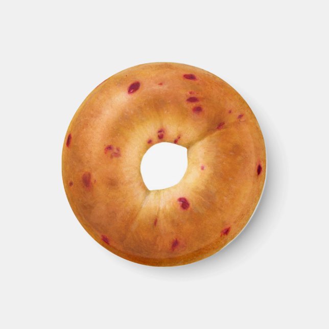 Cranberry Bagel Magnet (Vorne)