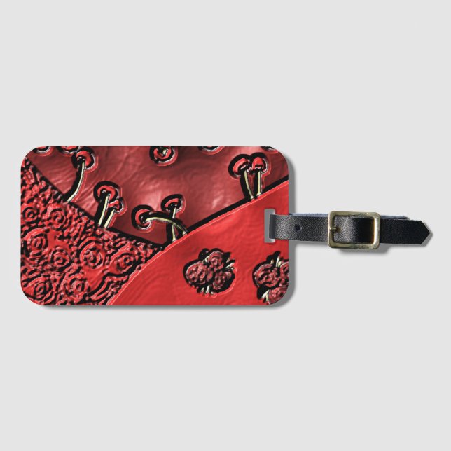 Cranberry Bazaar  Gepäckanhänger (Vorderseite (Horizontal))