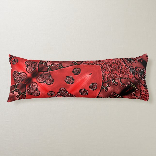 Cranberry Bazaar  Seitenschläferkissen (Vorderseite)