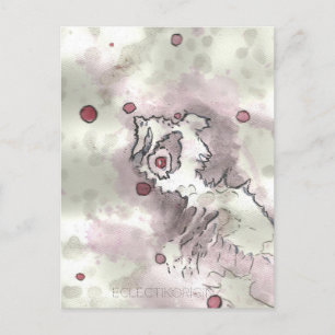 Cranberry Bog Tea Kreatur 011 Postkarte