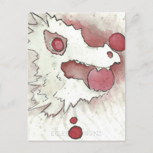 Cranberry Bog Tea Kreatur 01 Postkarte
