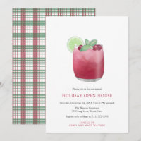 Cranberry Cocktail Festliche Weihnachtsgetränke Pa