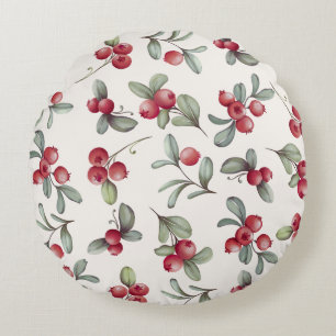 Cranberry Cranberry Schönheit Rundkissen Rundes Kissen
