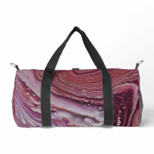 Cranberry Field Print Cut Sew Bag