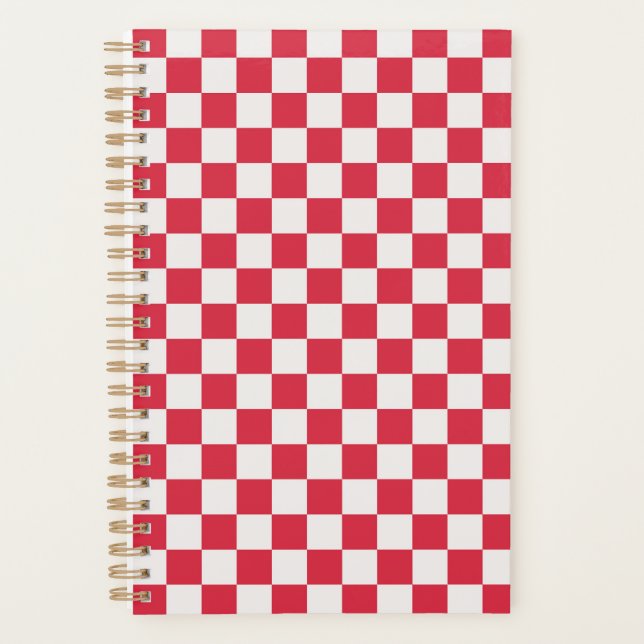 Cranberry fizz checkerboard pattern planer (Vorderseite)