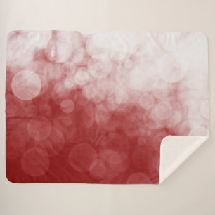 Cranberry Gepunktet - Sherpa Blanket Sherpadecke