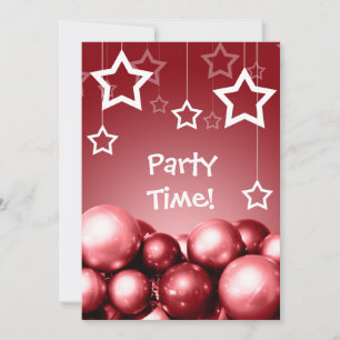 Cranberry Holiday Party - individuelle Einladungen