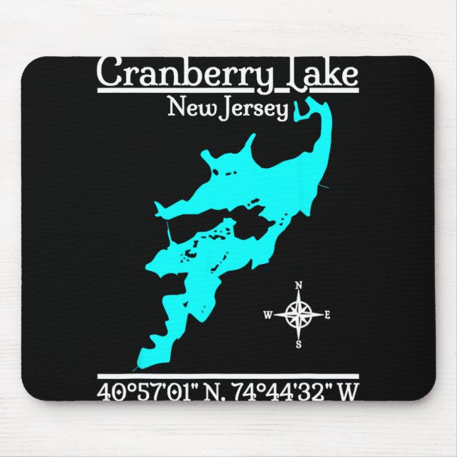 Cranberry Lake, New Jersey  Mousepad (Vorne)