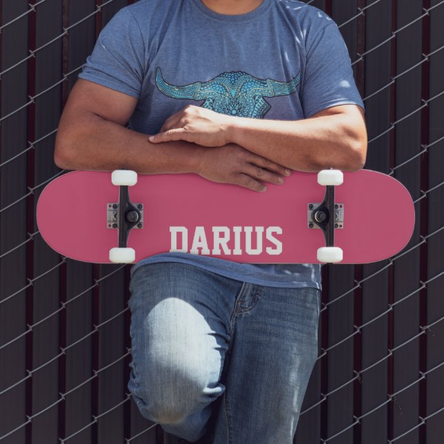 Cranberry Moderner Name | Klassische Trendy Skateboard (Außenbereich 3)