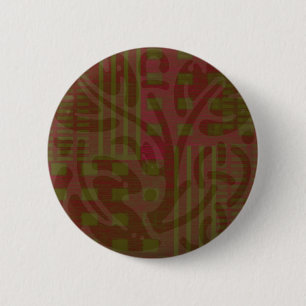Cranberry Olivholz-Schnitt Keltische Inspiration Button
