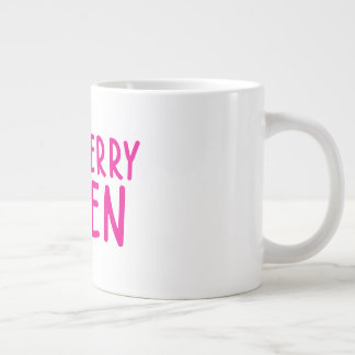 Cranberry Queen Mug  Funny Thanksgiving Coffee Cup Jumbo-Tasse