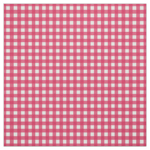 Cranberry Red Karo Gingham für Zuhause Canning Lid Stoff