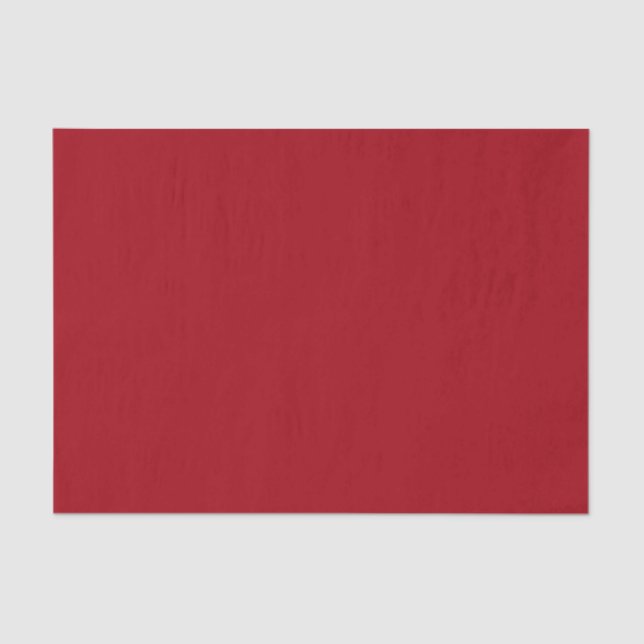 Cranberry Red Tissue Paper Seidenpapier (Vorderseite)