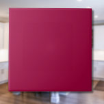 Cranberry Solid Color | Classic | elegant Fliese<br><div class="desc">Cranberry Solid Color | Classic | elegant | Trendy | Stilvoll | Geschenk</div>