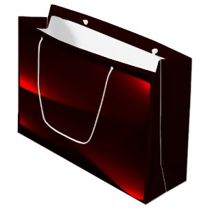 Cranberry und schwarze Lichter Große Geschenktüte