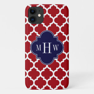 Cranberry Welch marokkanische #5 Navy Blue Name Mo Case-Mate iPhone Hülle