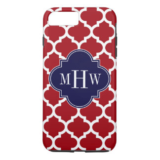 Cranberry Welch marokkanische #5 Navy Blue Name Mo iPhone 8 Plus/7 Plus Hülle