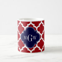 Cranberry Welch marokkanische #5 Navy Blue Name Mo