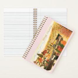 Cranbrook BC Canada painting Notebook Notizbuch
