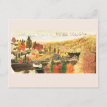 Cranbrook British Columbia Travel Postcard