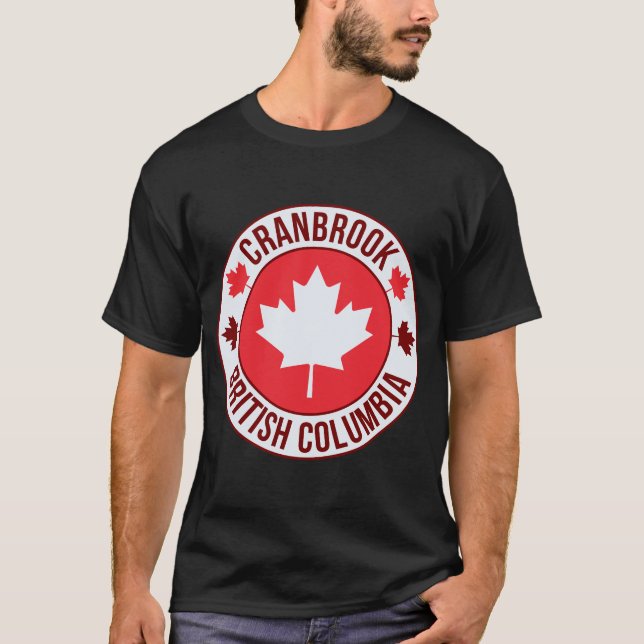 Cranbrook, Canada City T-Shirt | Travel & Hometown (Vorderseite)
