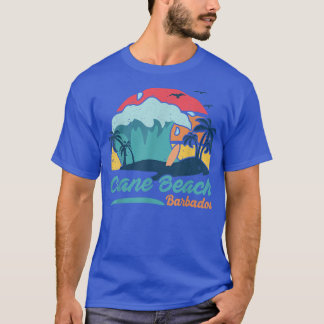 Crane Beach Barbados Beach Summer Surfing Sun Set  T-Shirt