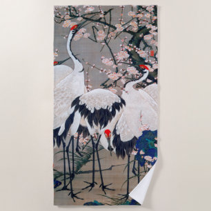 Crane Birds Strandtuch