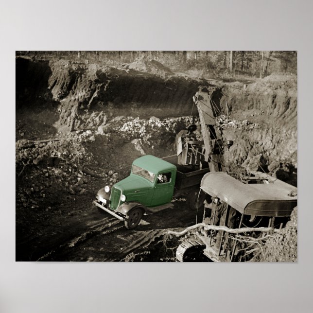 CRANE COLORSPLASH CHEVROLET BETRIEBSMOTOR POSTER (Vorne)