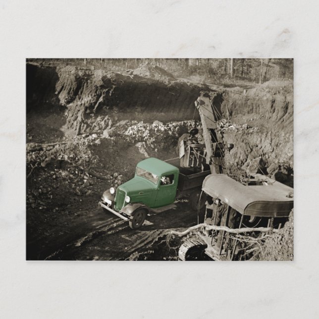 CRANE COLORSPLASH CHEVROLET BETRIEBSMOTOR POSTKARTE (Vorderseite)