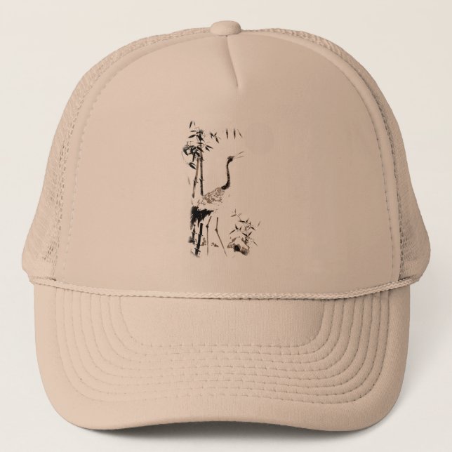 Crane Hat Truckerkappe (Vorderseite)