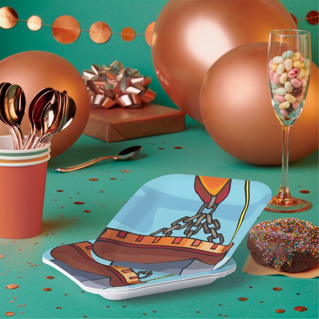 Crane Lifting Pappteller (Von Creator hochgeladen)