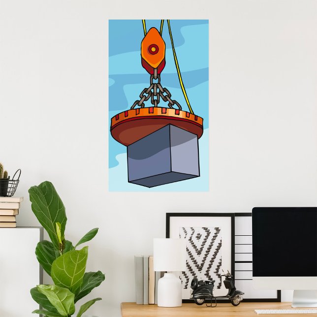 Crane Lifting Poster (Von Creator hochgeladen)