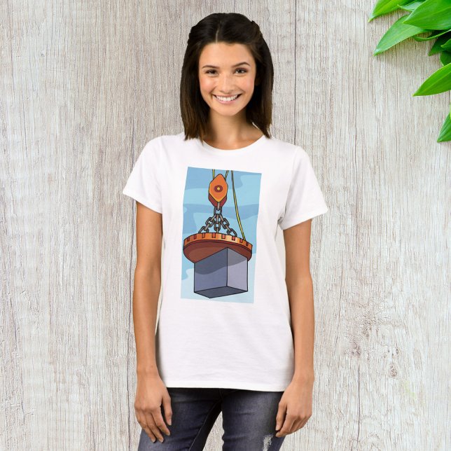 Crane Lifting T-Shirt (Von Creator hochgeladen)