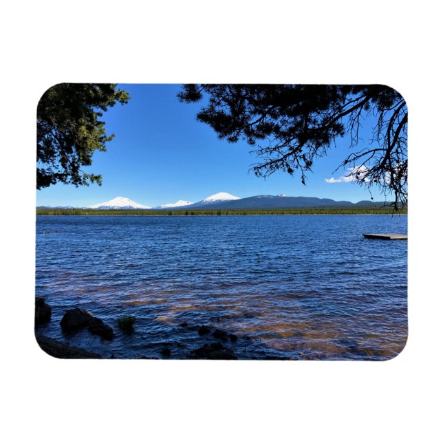 Crane Prairie Reservoir, OR Magnet (Horizontal)