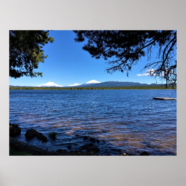 Crane Prairie Reservoir, OR Poster (Vorne)