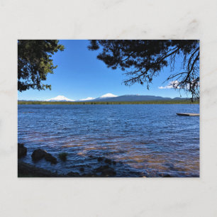 Crane Prairie Reservoir, OR Postkarte