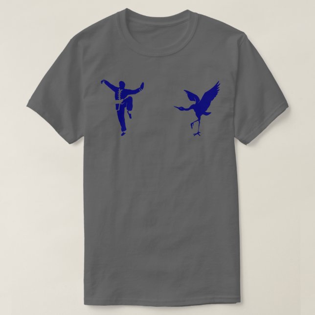 Crane Style Kung Fu T-Shirt (Design vorne)
