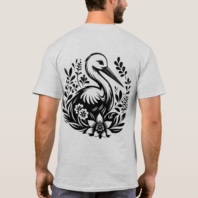 Crane T-Shirt (Rückseite)