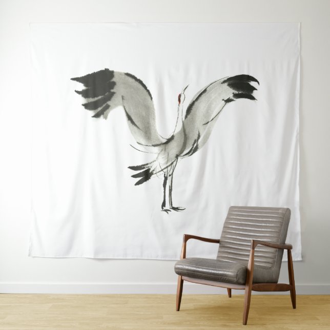 Crane Wandteppich (Beispiel (Horizontal))